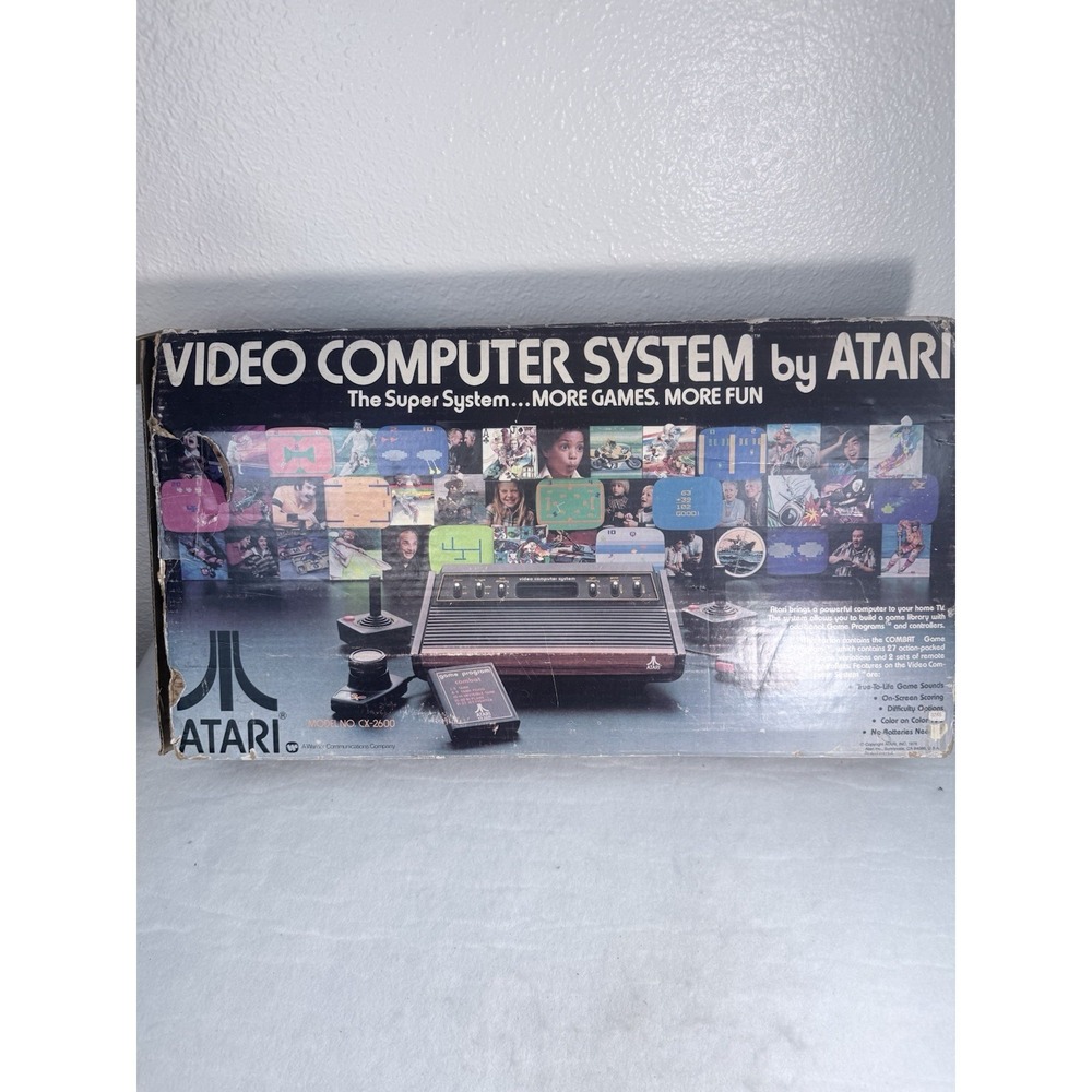 RARE Atari CX-2600 Video Computer System Game Console